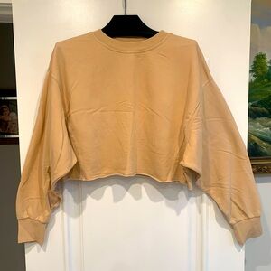 Bershka cropped sweatshirt